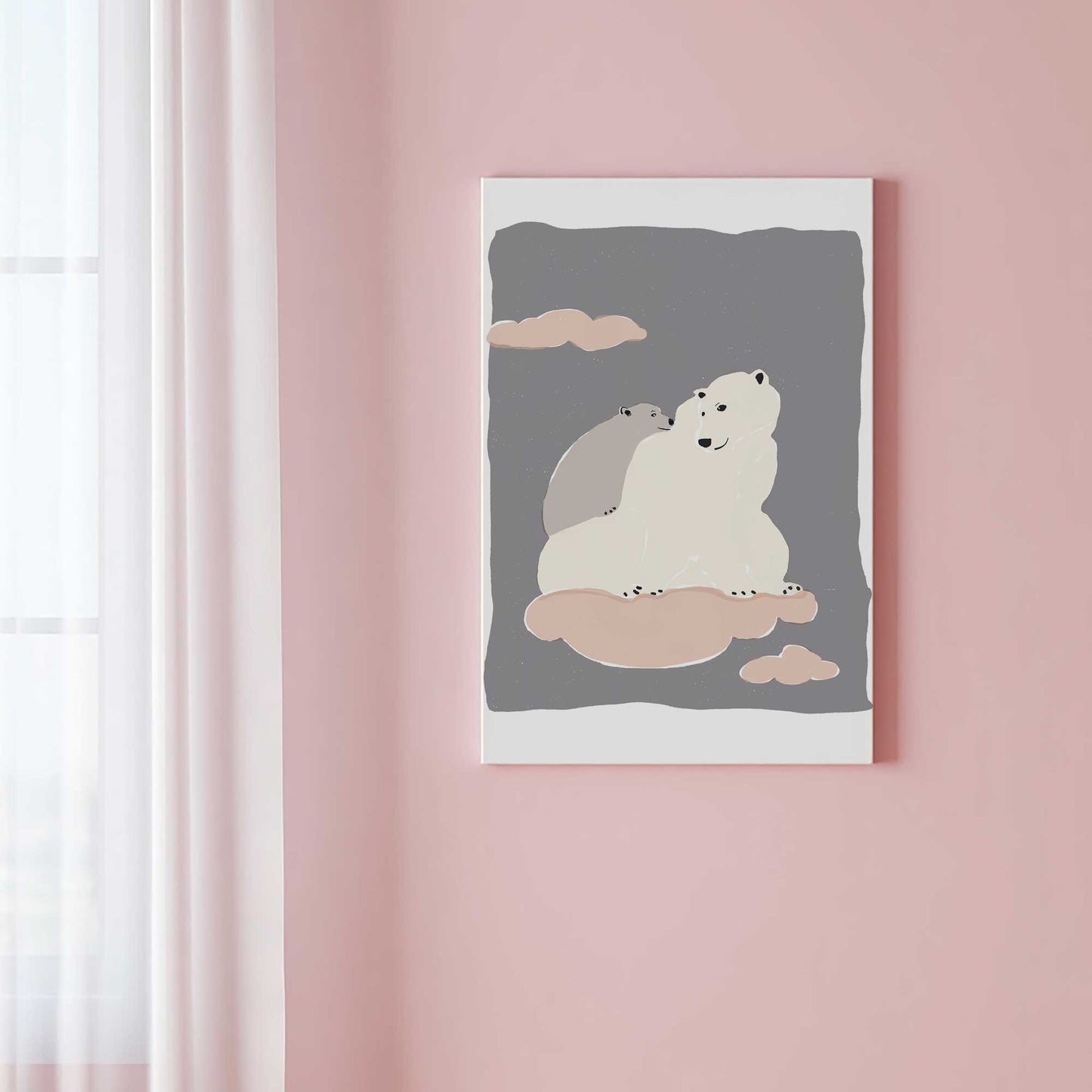 Picture of art in a room