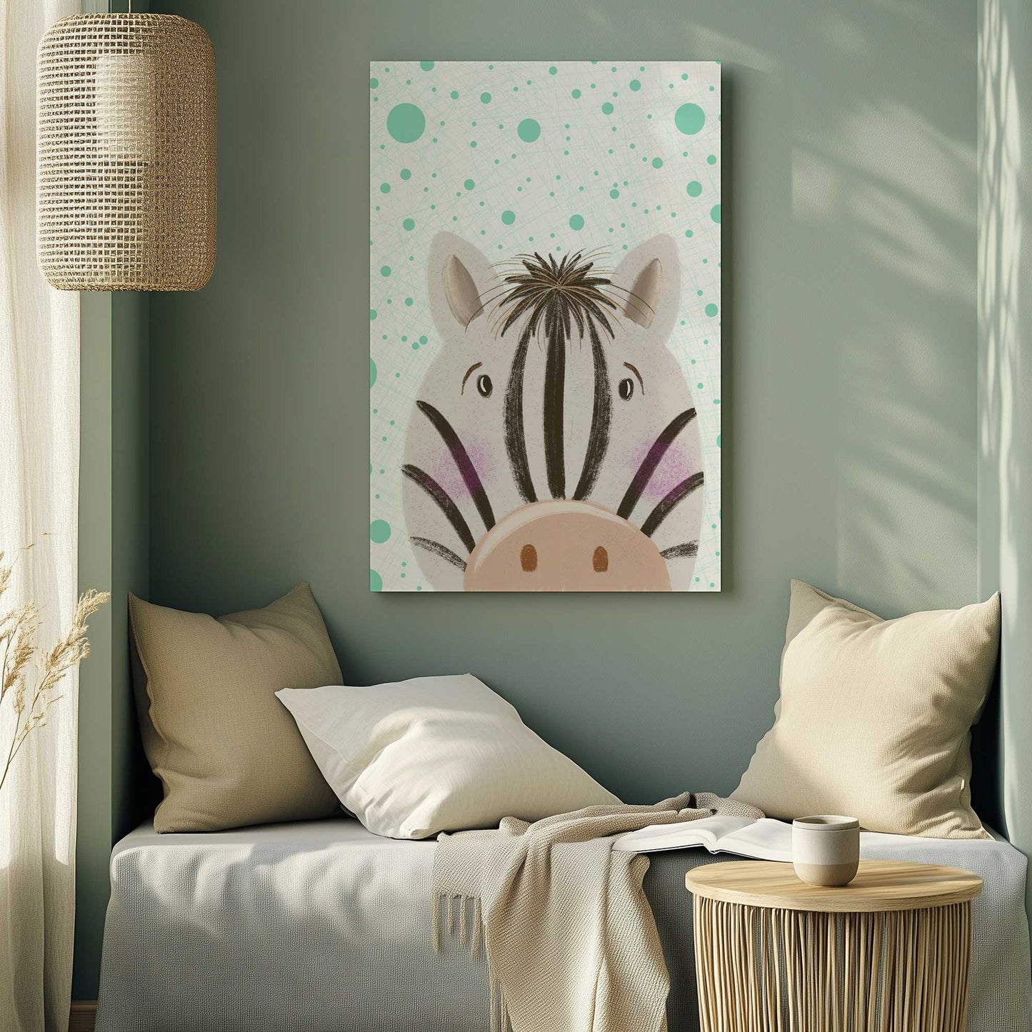 Picture of art in a room