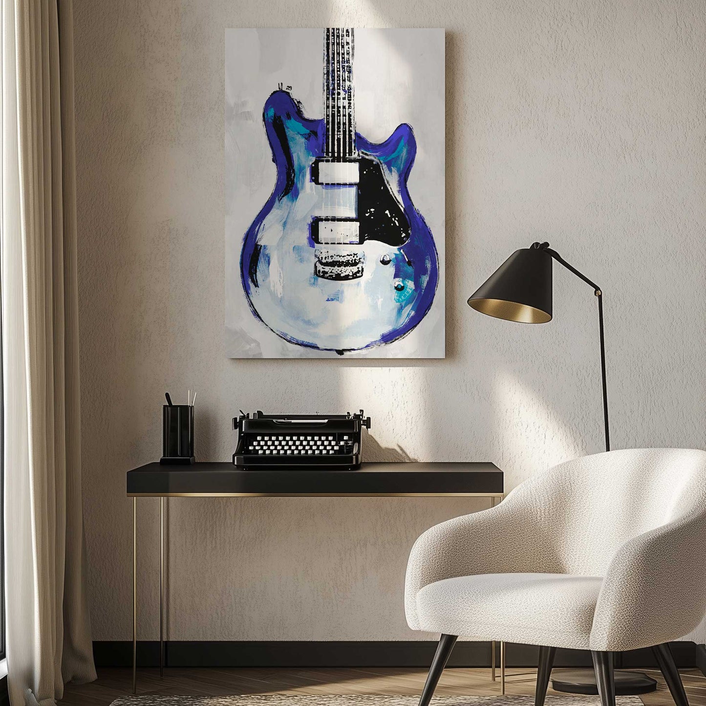 Picture of art in a room