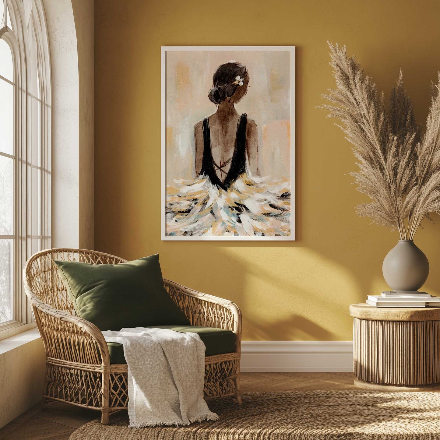 Picture of art in a room