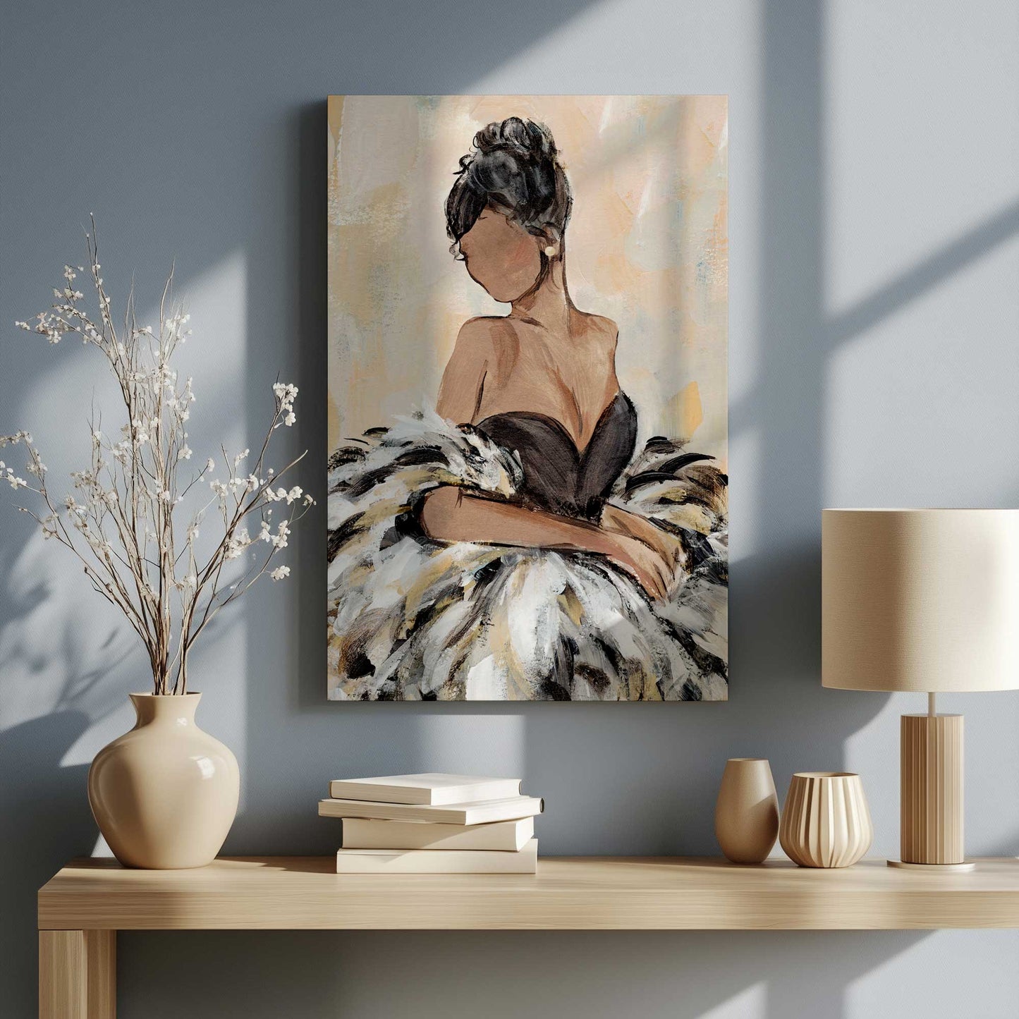 Picture of art in a room