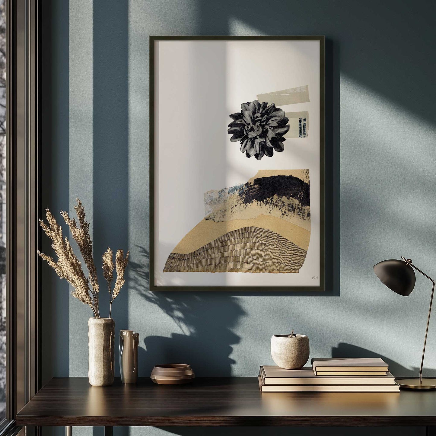 Picture of art in a room