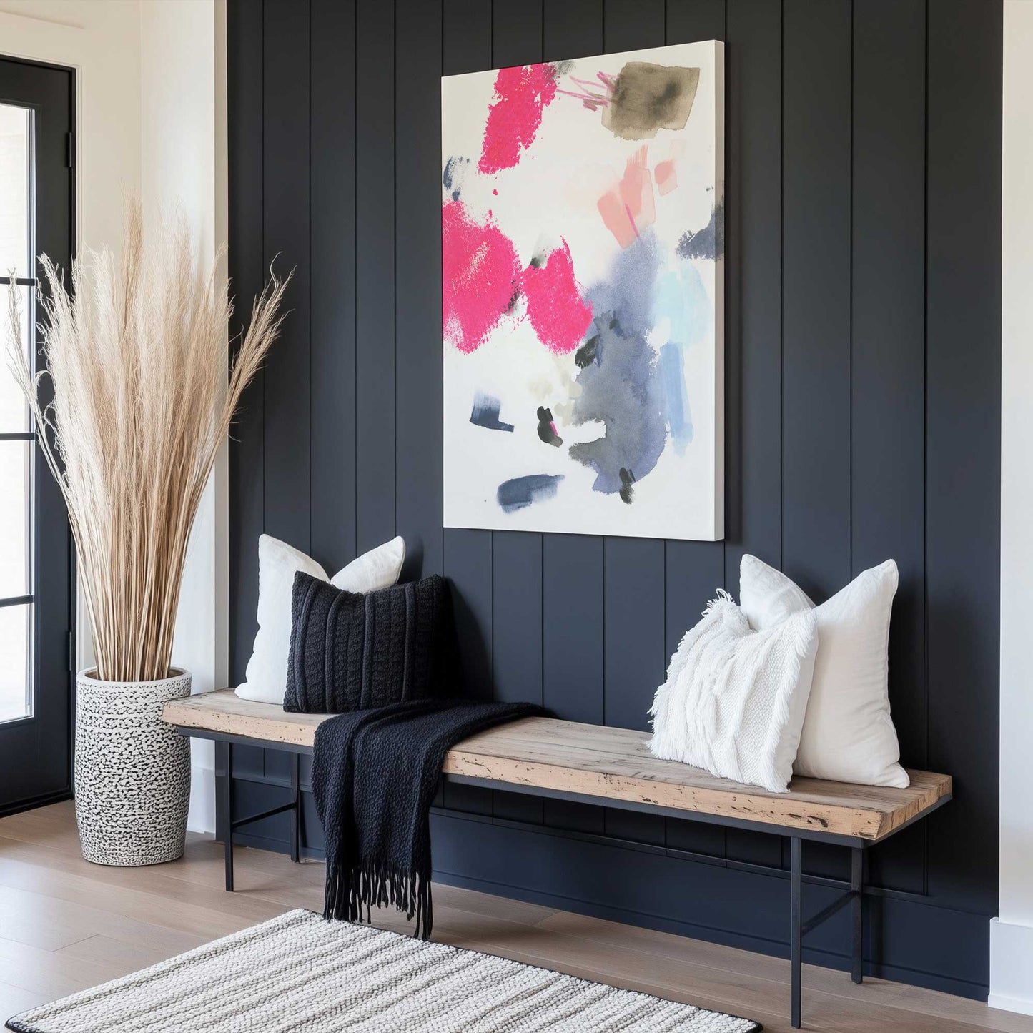 Picture of art in a room
