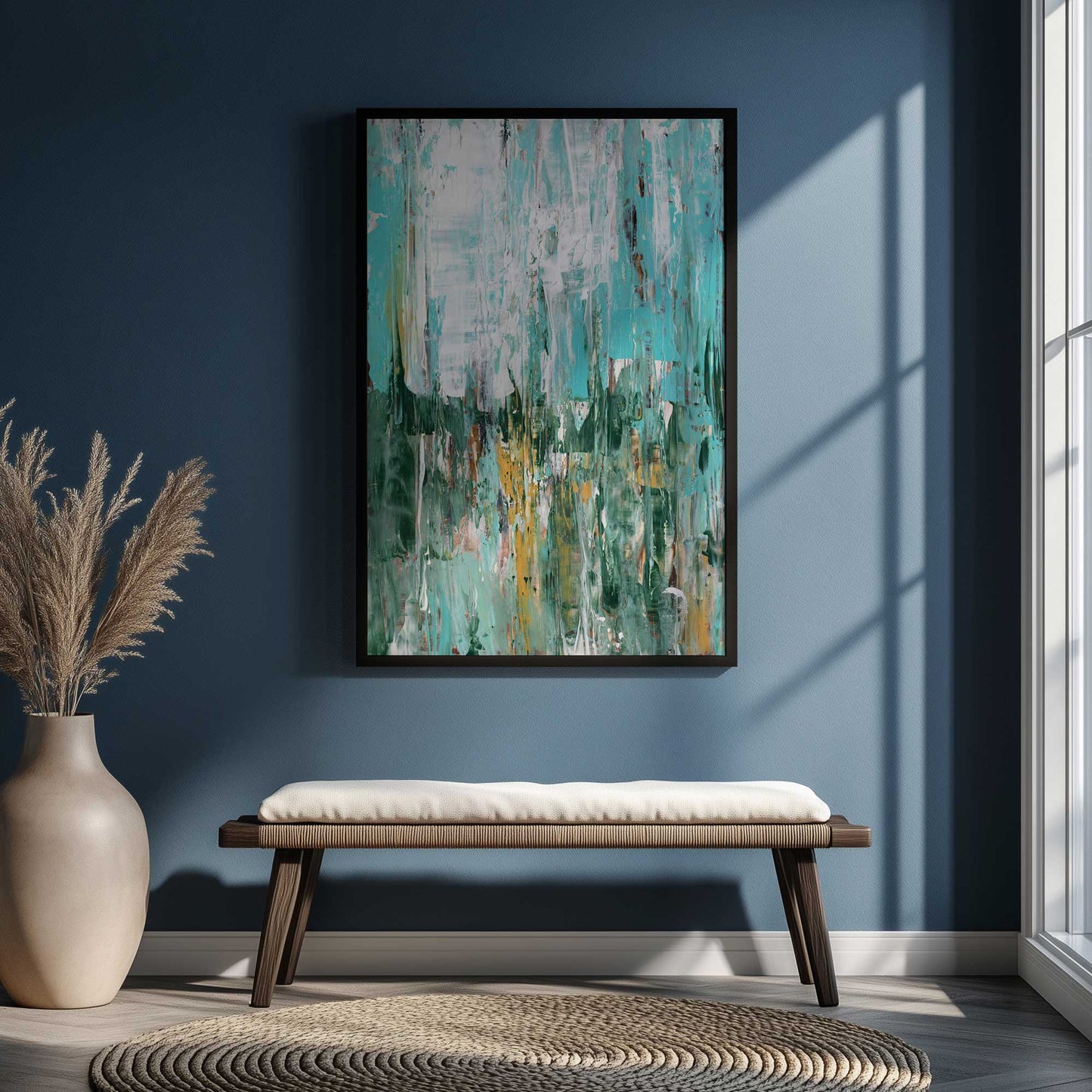 Picture of art in a room