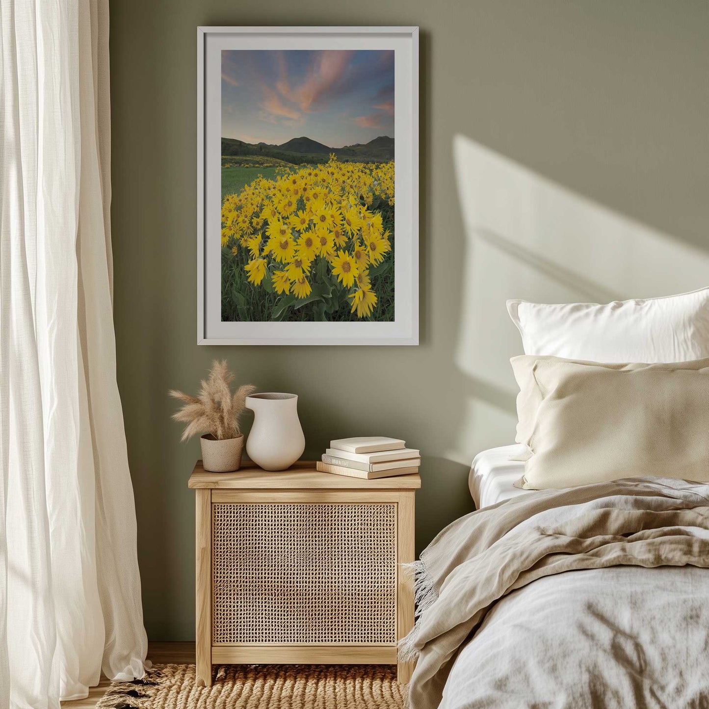 Picture of art in a room