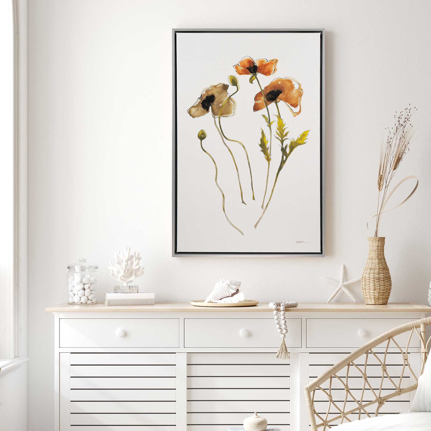 Picture of art in a room