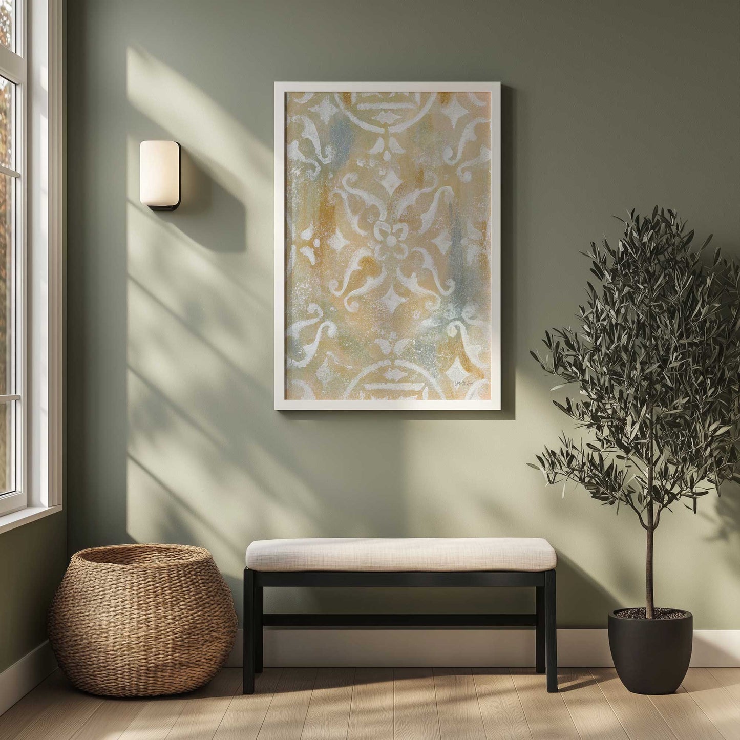 Picture of art in a room