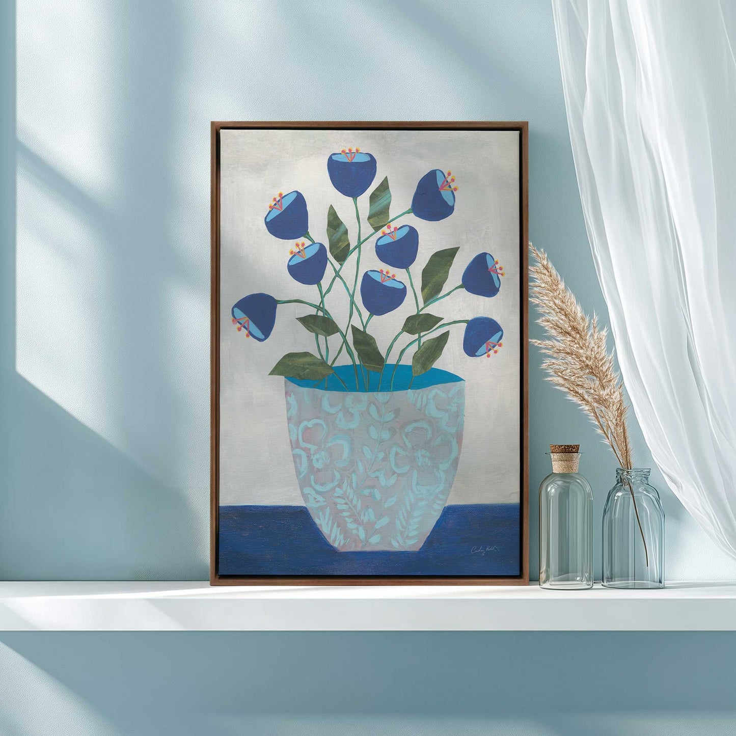 Picture of art in a room