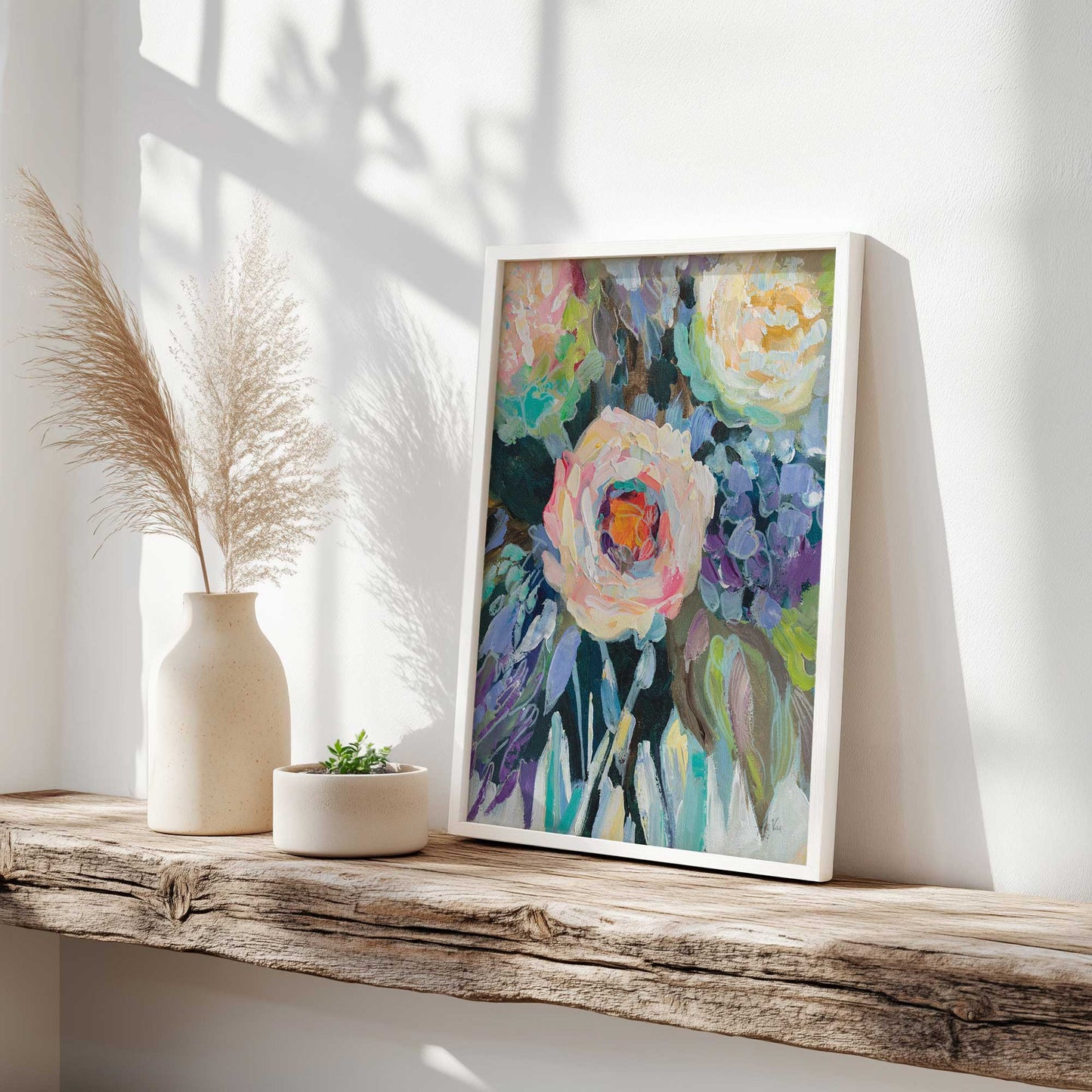 Picture of art in a room