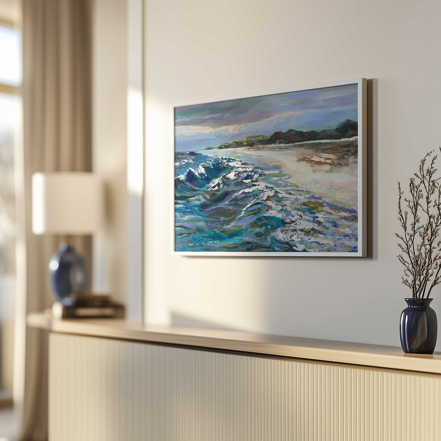 Picture of art in a room