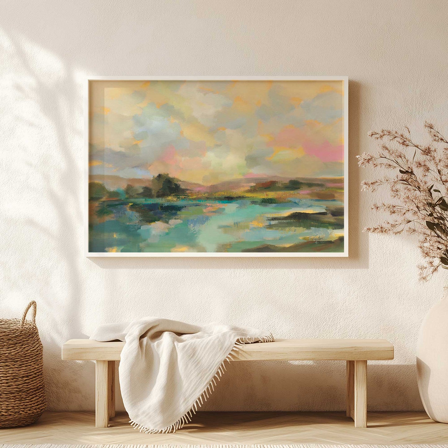 Picture of art in a room