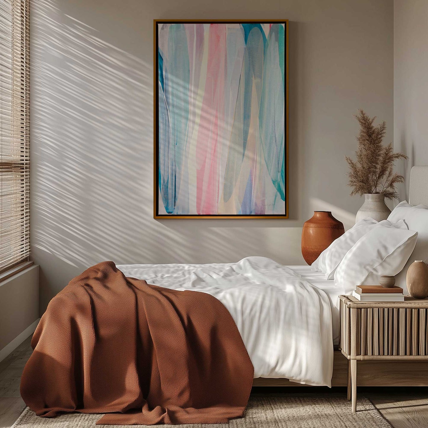 Picture of art in a room