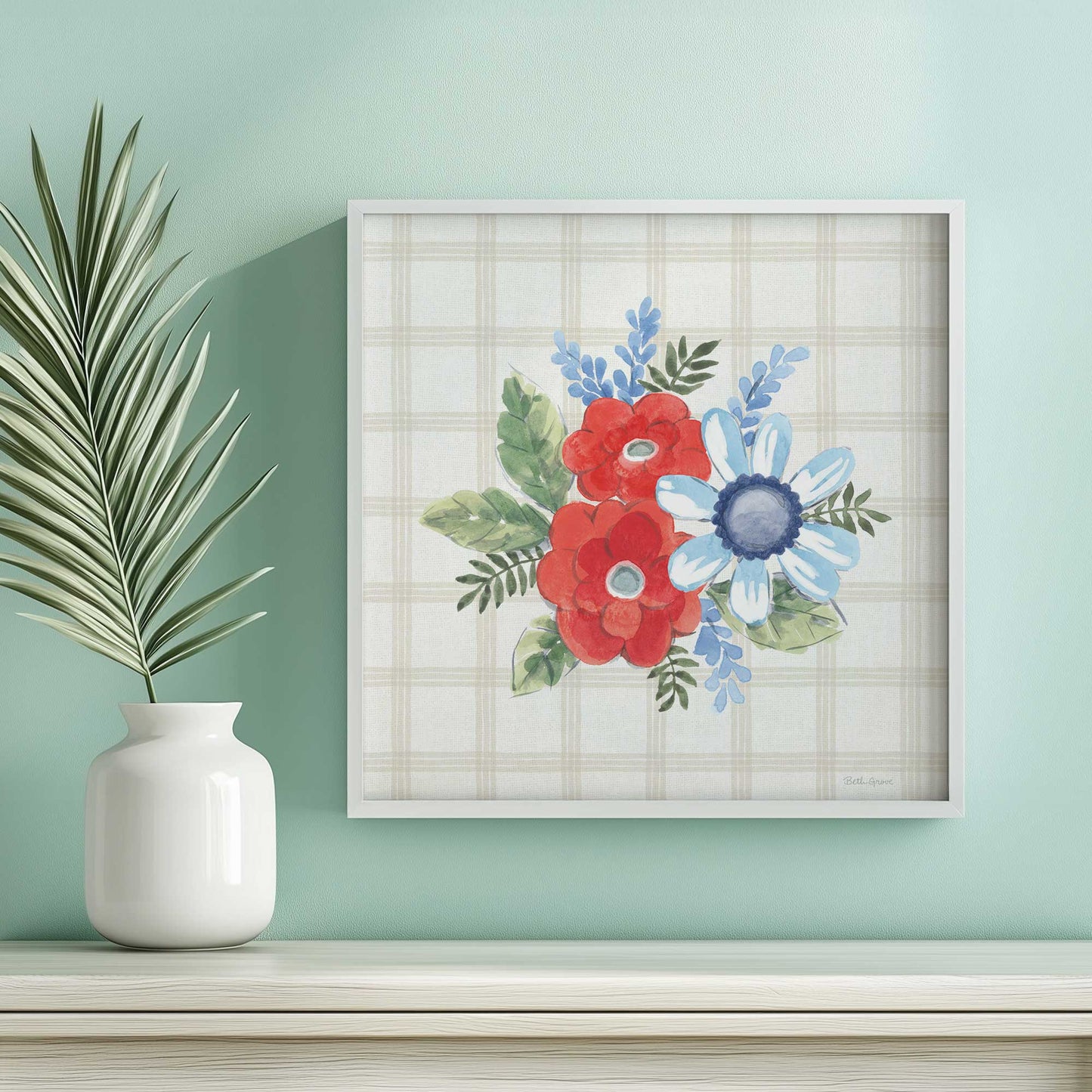 Picture of art in a room