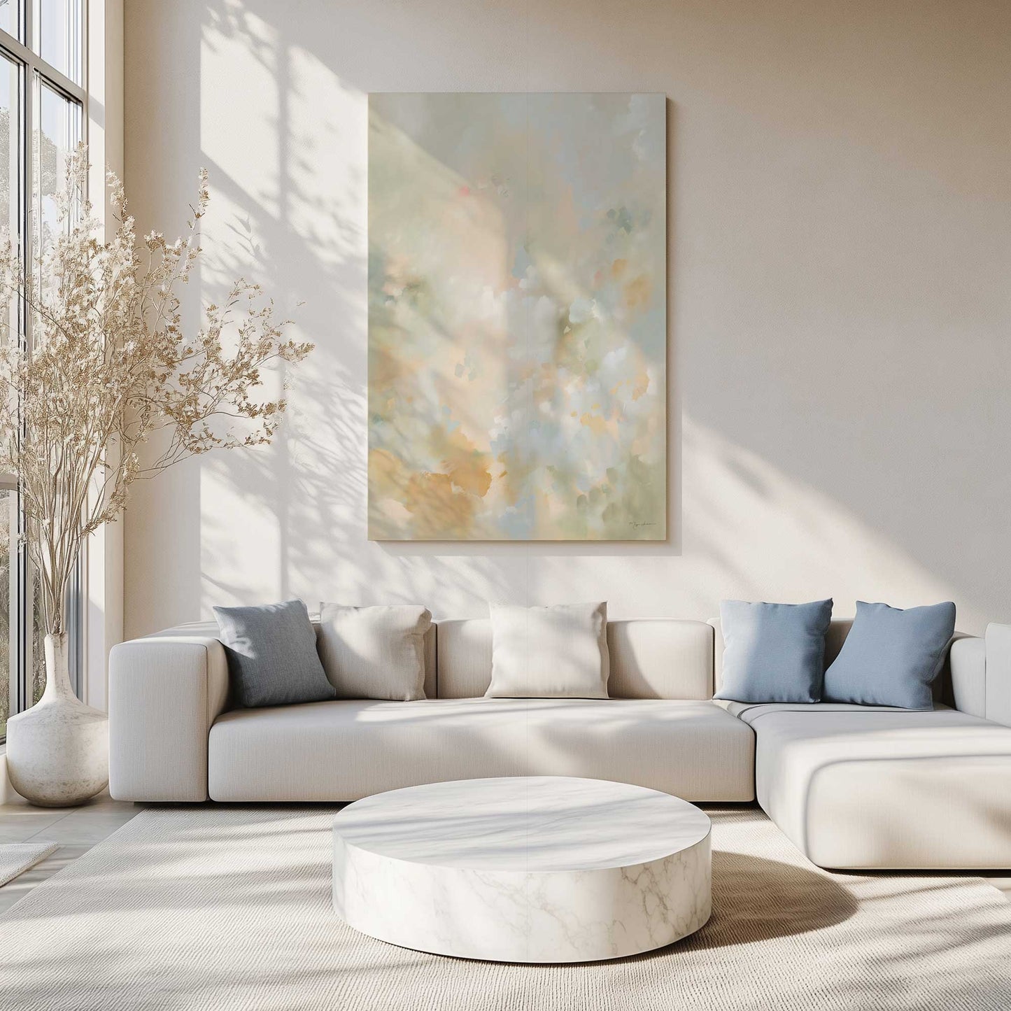 Picture of art in a room