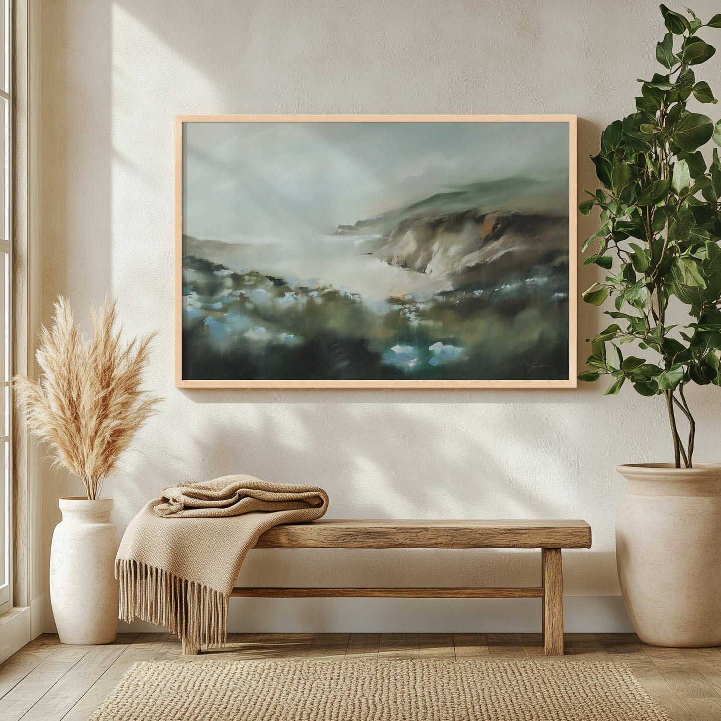 Picture of art in a room