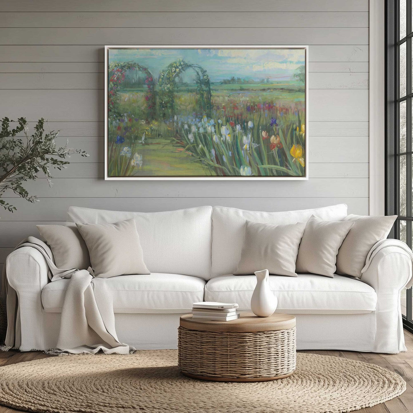 Picture of art in a room