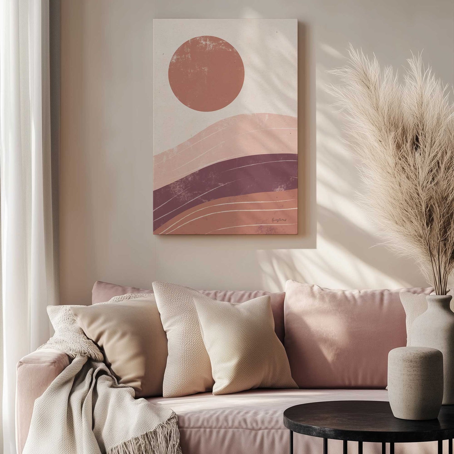 Picture of art in a room