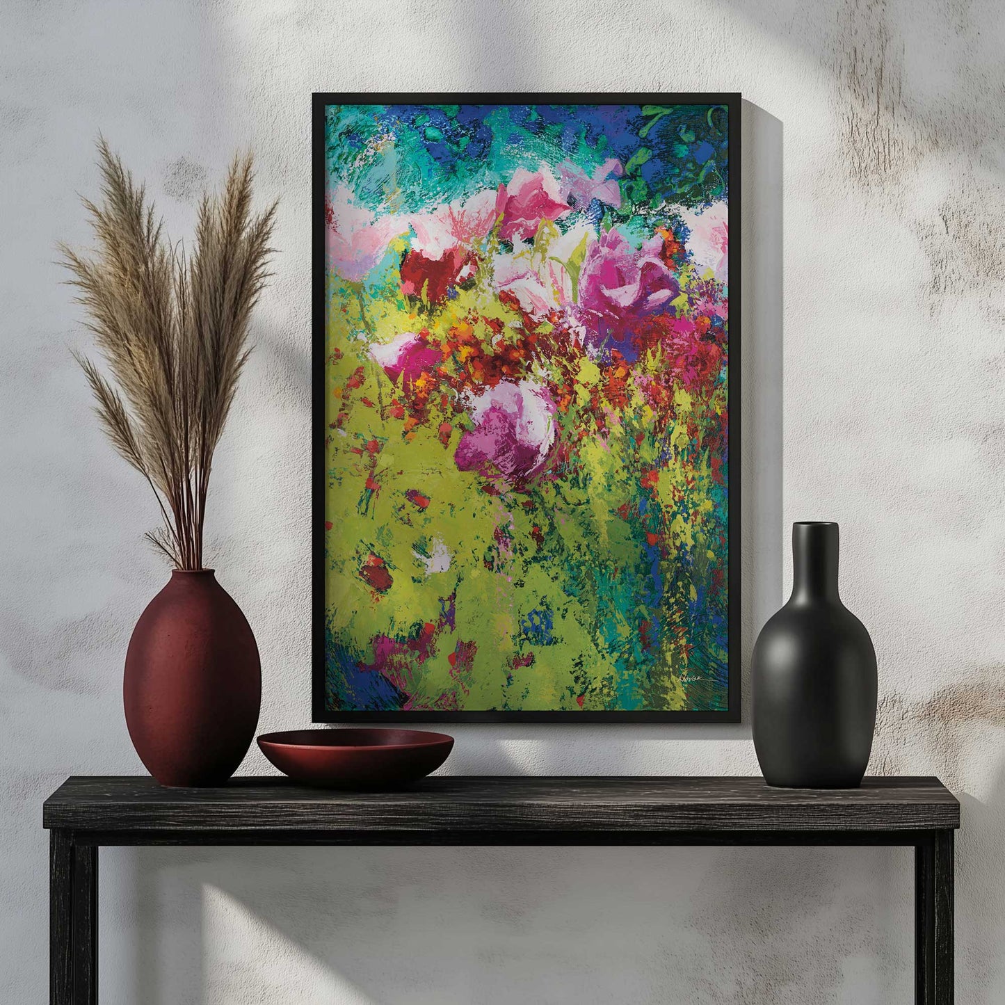 Picture of art in a room