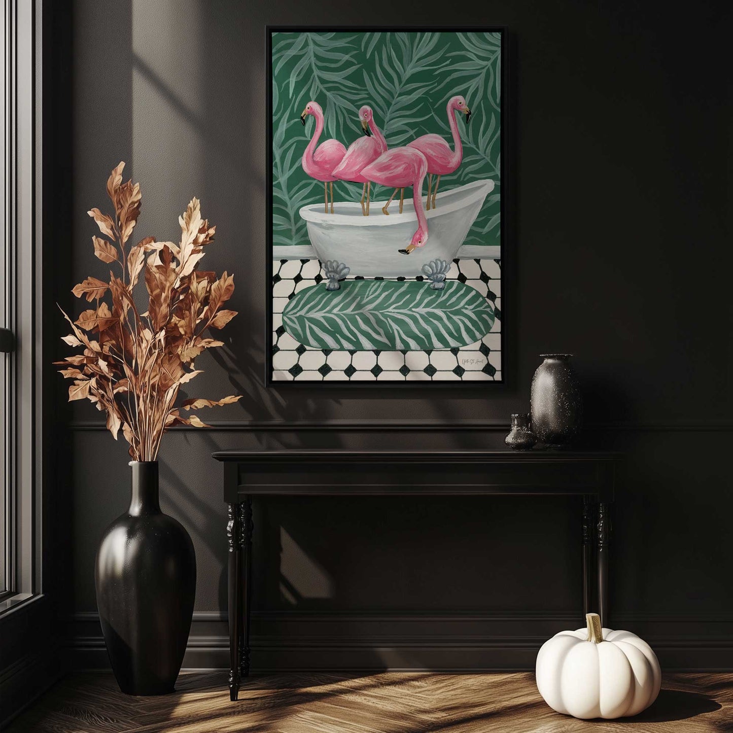 Picture of art in a room