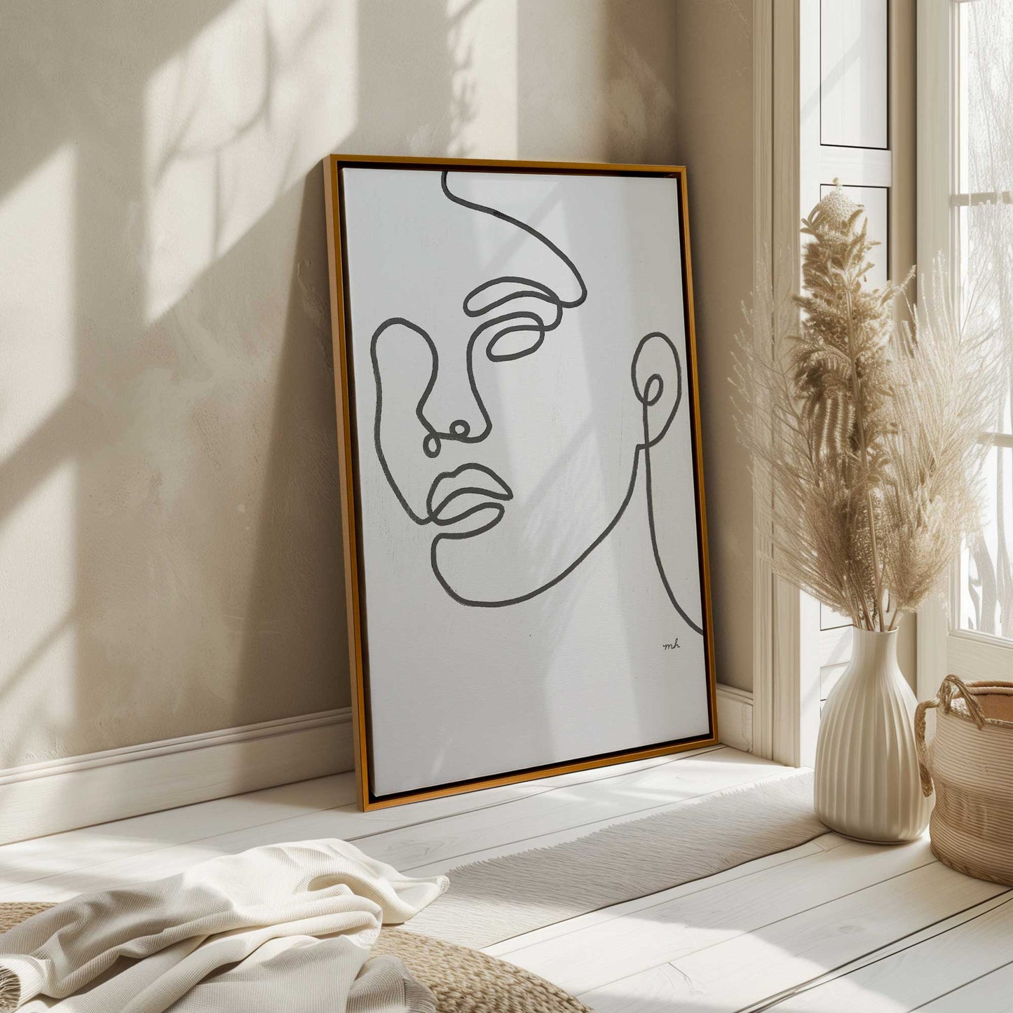 Picture of art in a room