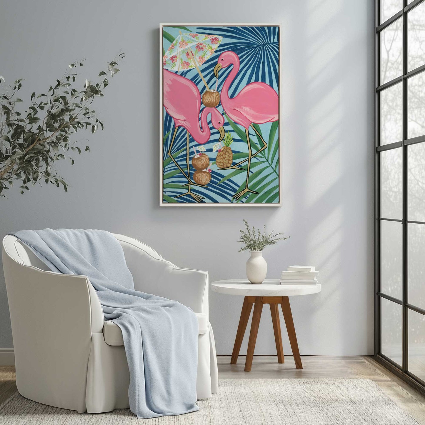 Picture of art in a room