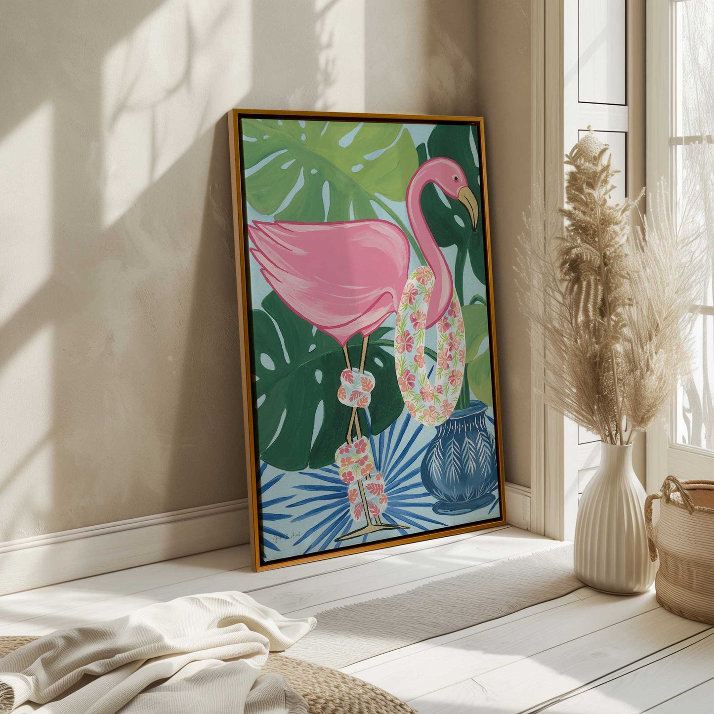 Picture of art in a room