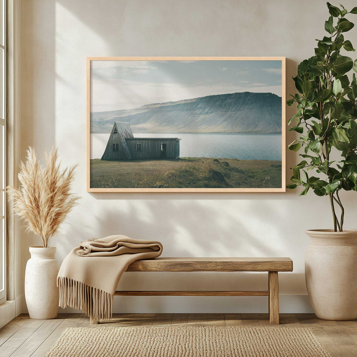 Picture of art in a room