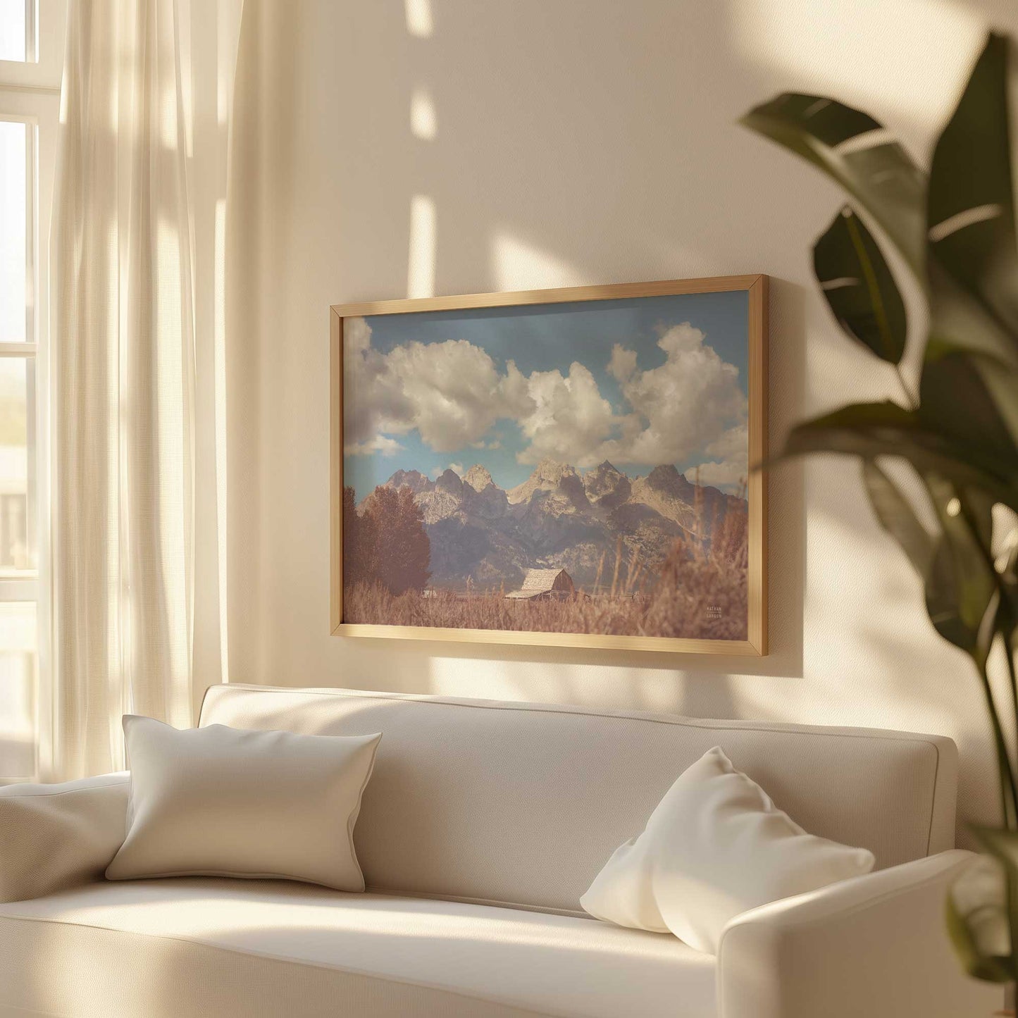 Picture of art in a room