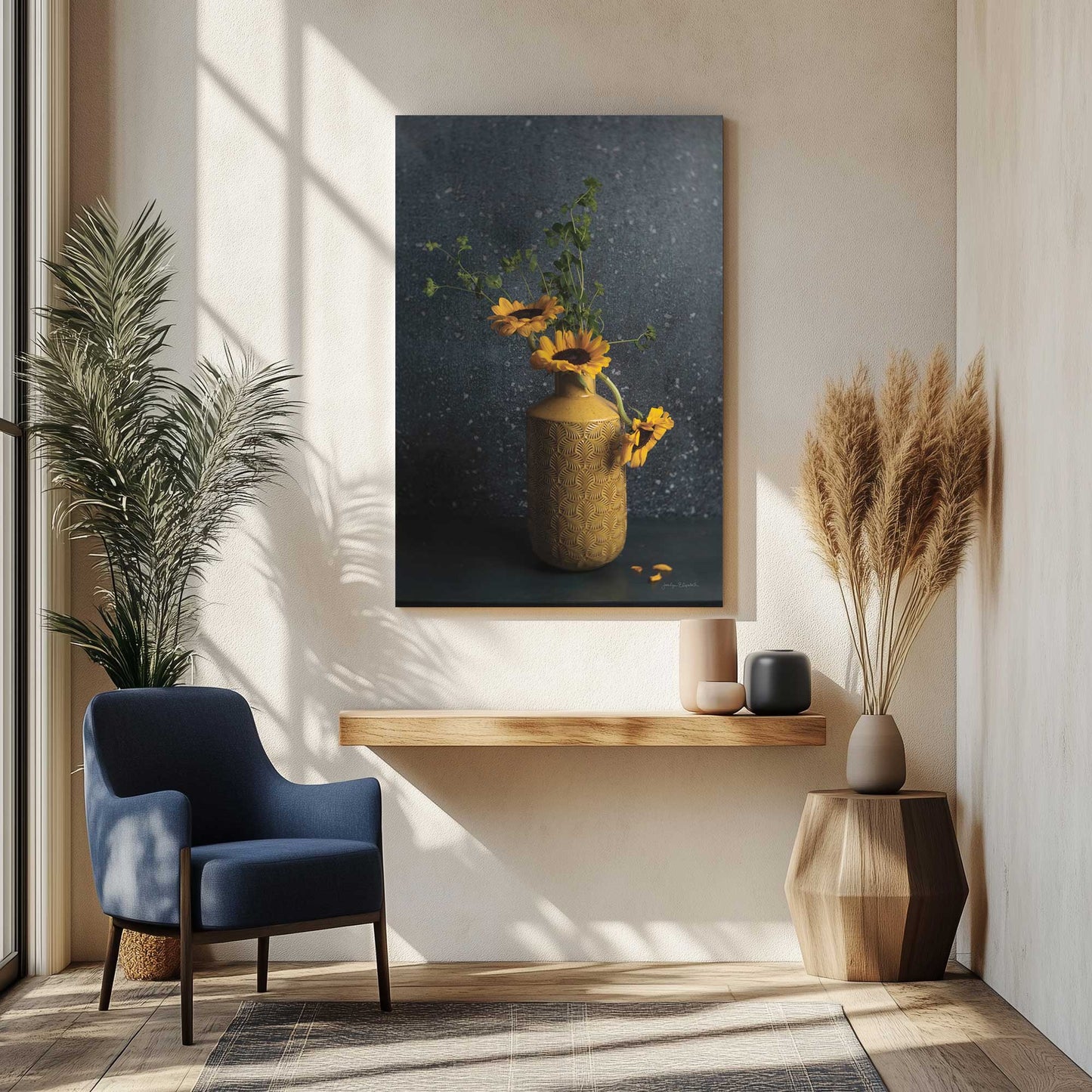 Picture of art in a room