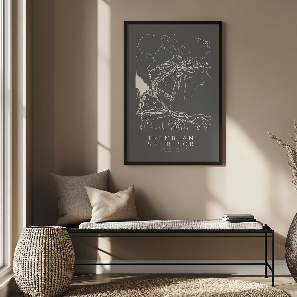 Picture of art in a room