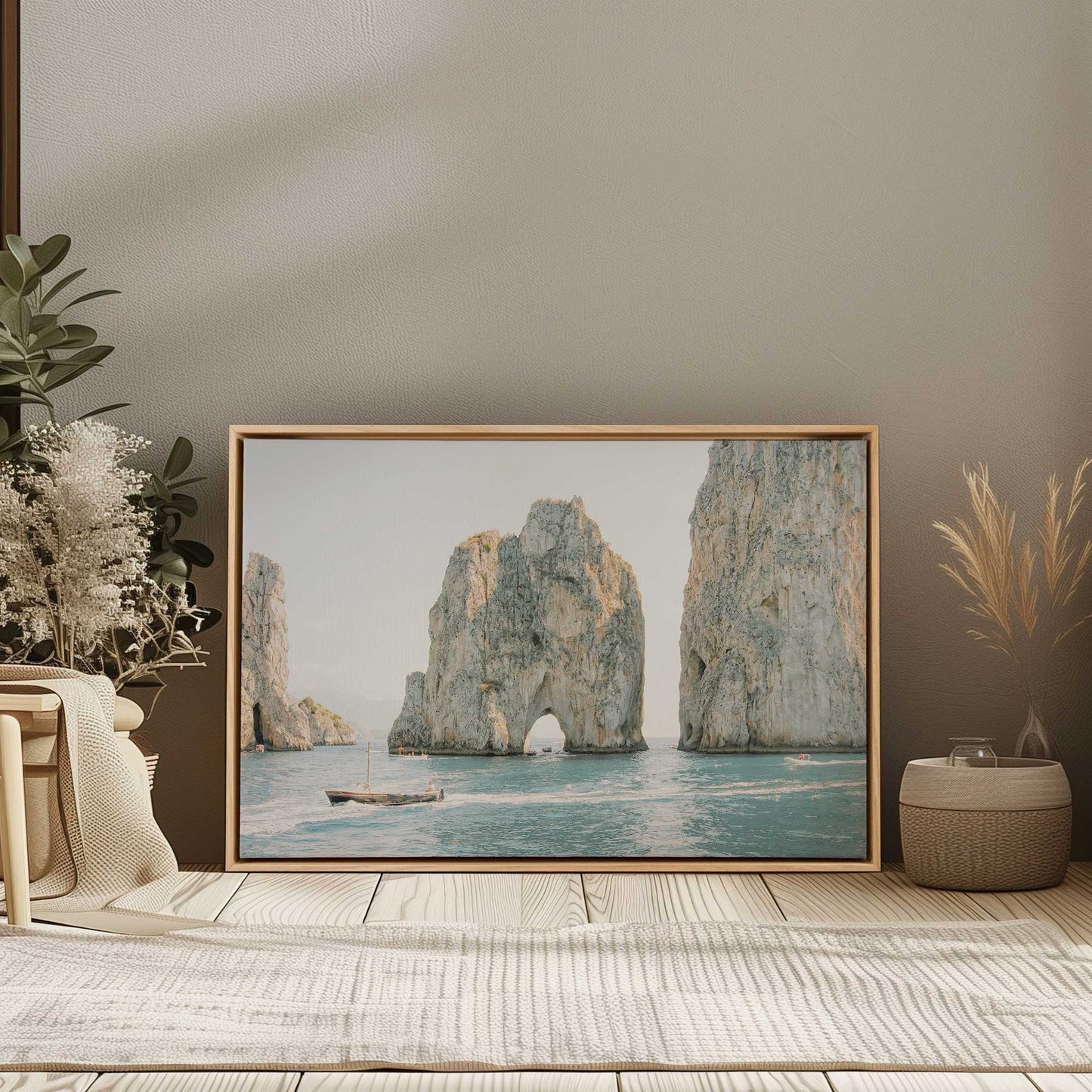 Ocean Stone Arch Canvas Print