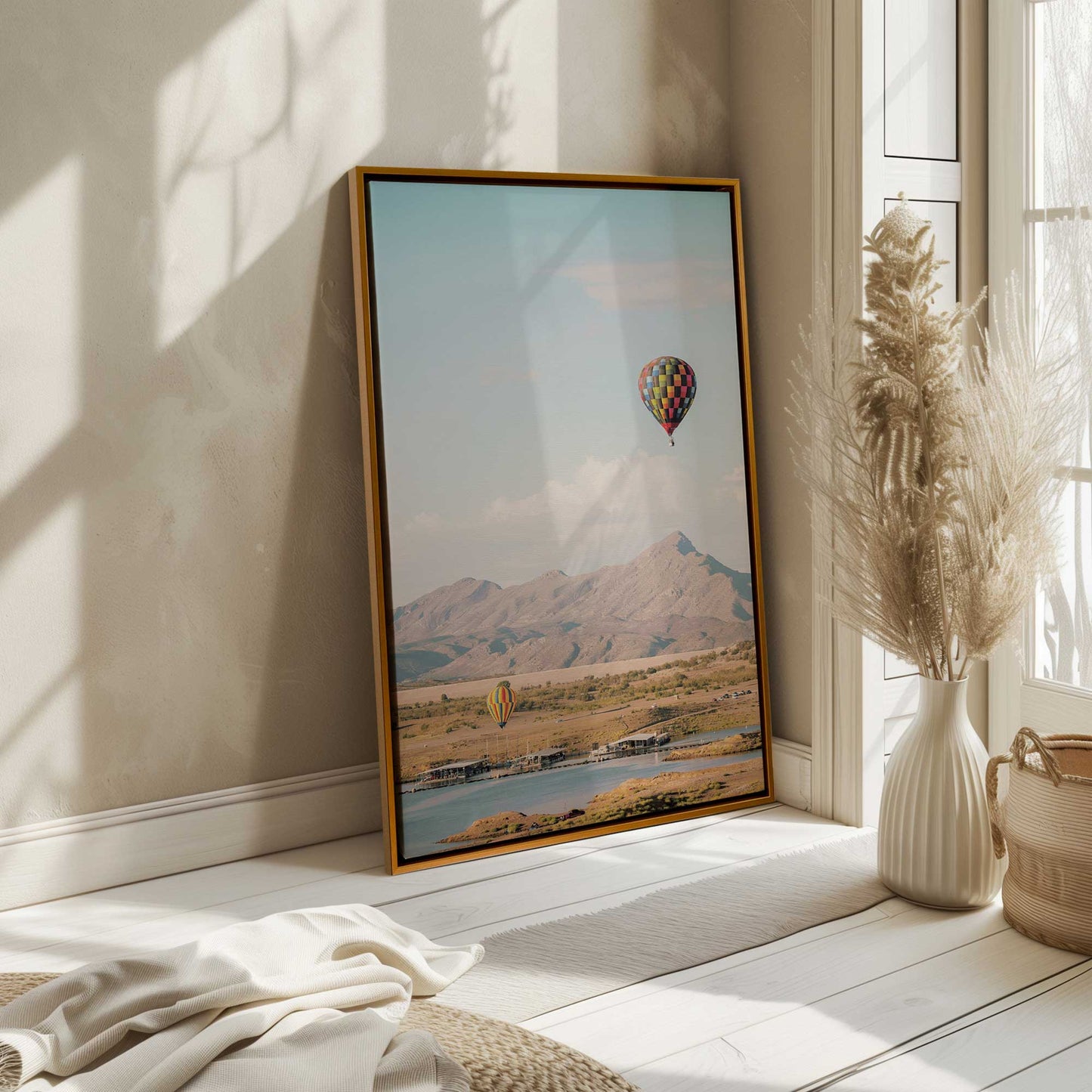 Hot Air Balloon Canvas Print