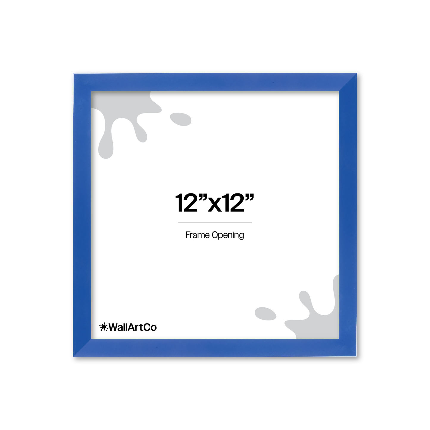 The Head Turner - Blue Picture Frame