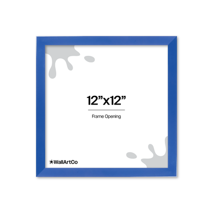 The Head Turner - Blue Picture Frame