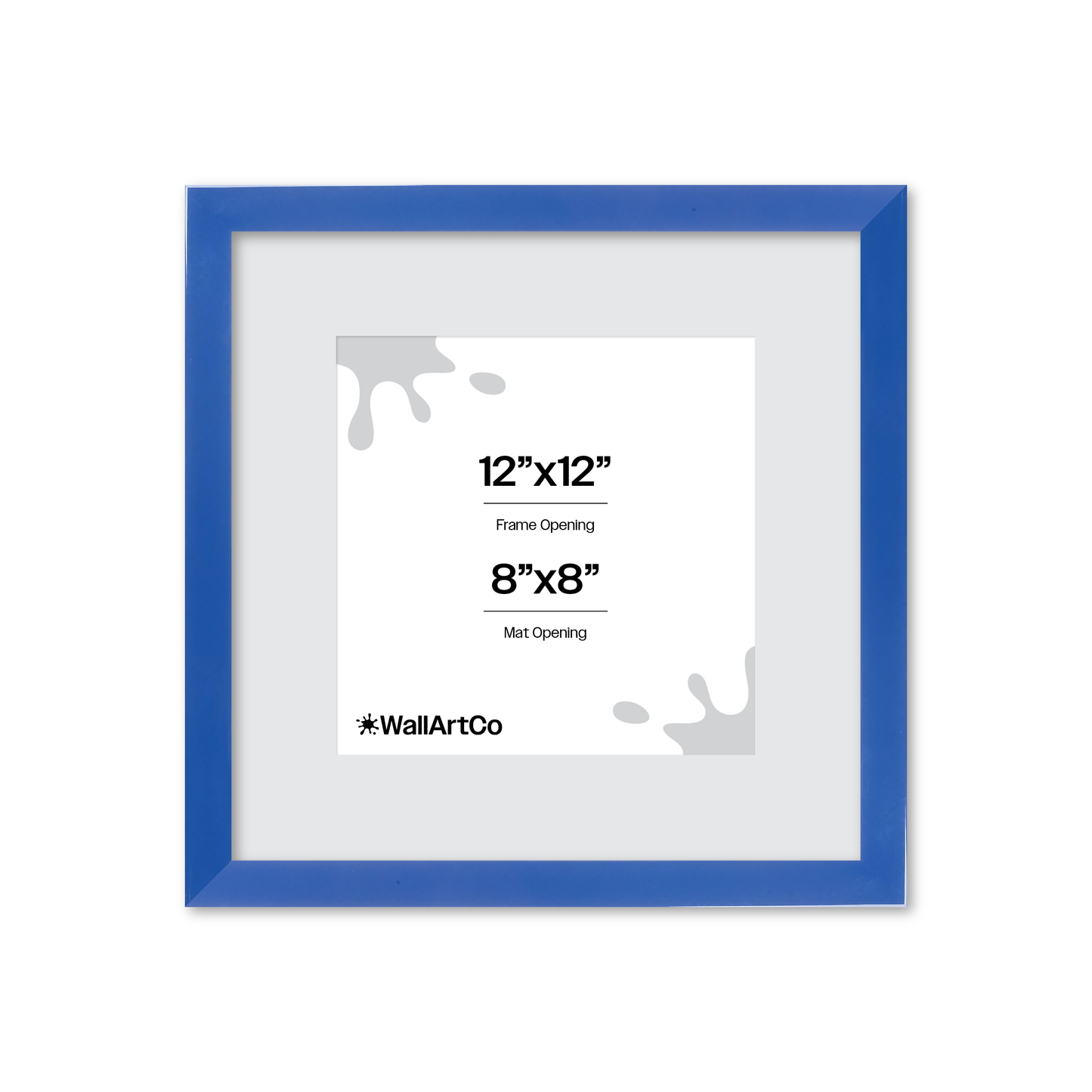The Head Turner - Blue Picture Frame