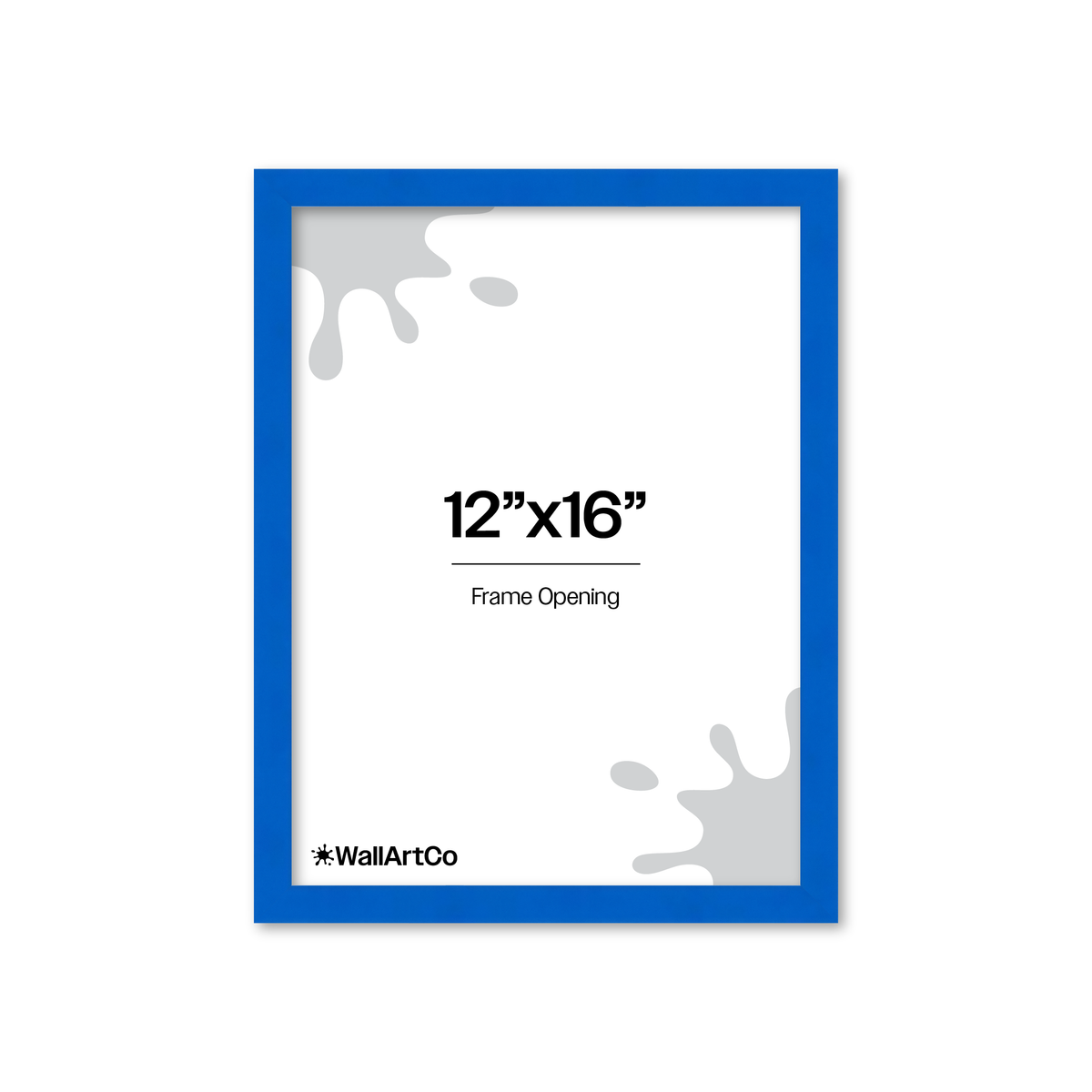 The Head Turner - Blue Picture Frame