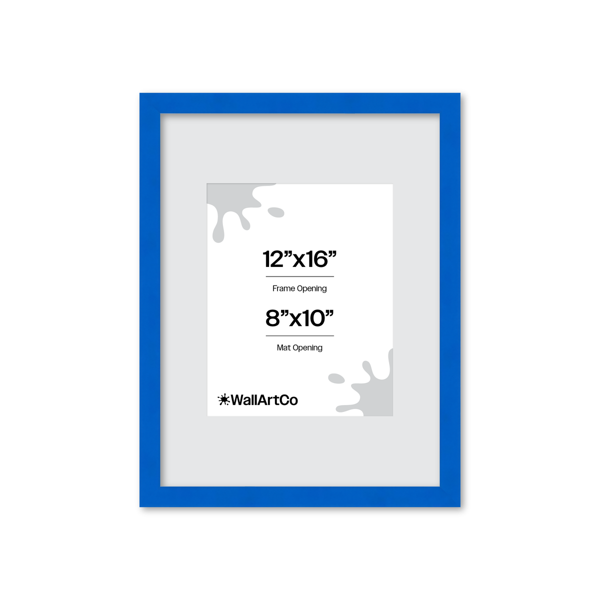 The Head Turner - Blue Picture Frame