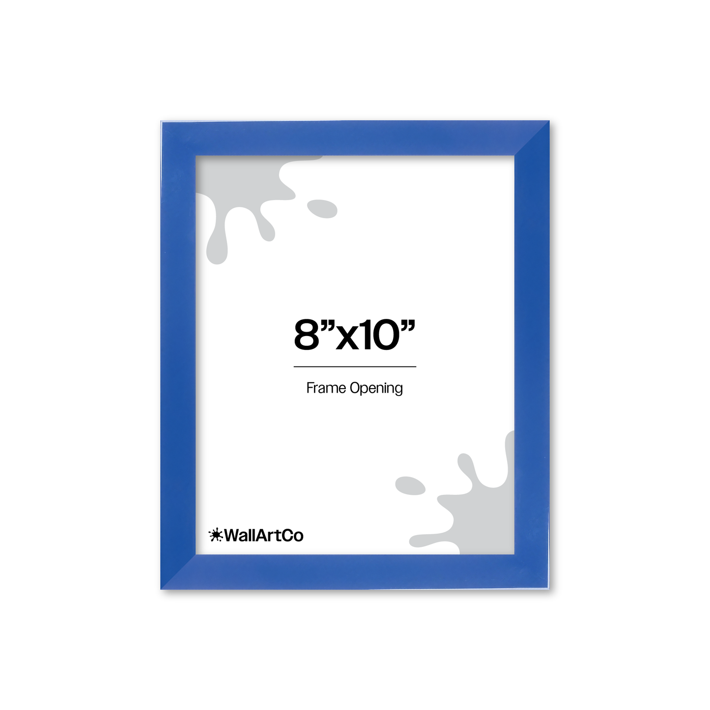 The Head Turner - Blue Picture Frame