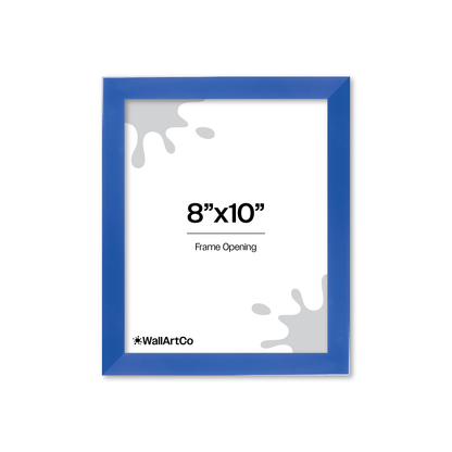 The Head Turner - Blue Picture Frame