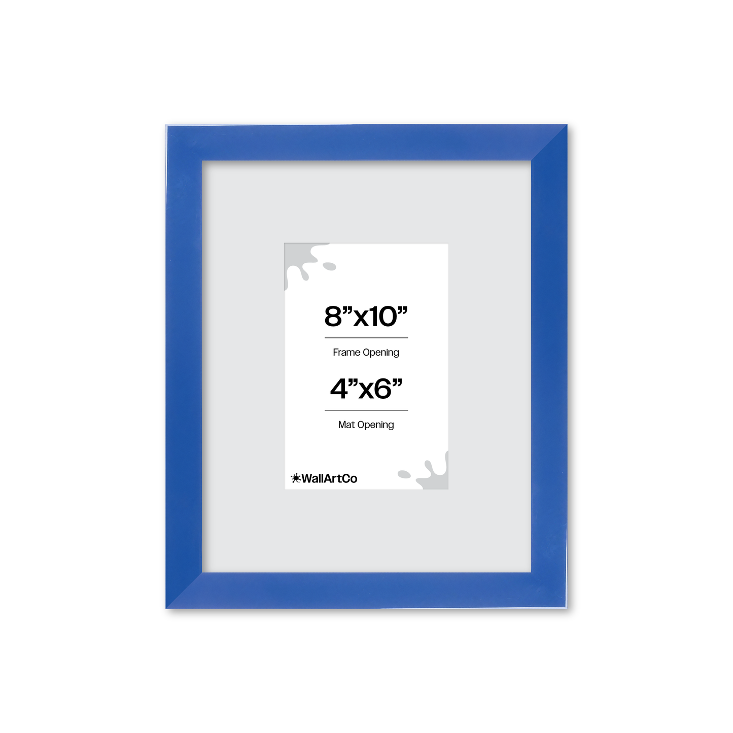 The Head Turner - Blue Picture Frame