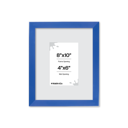 The Head Turner - Blue Picture Frame