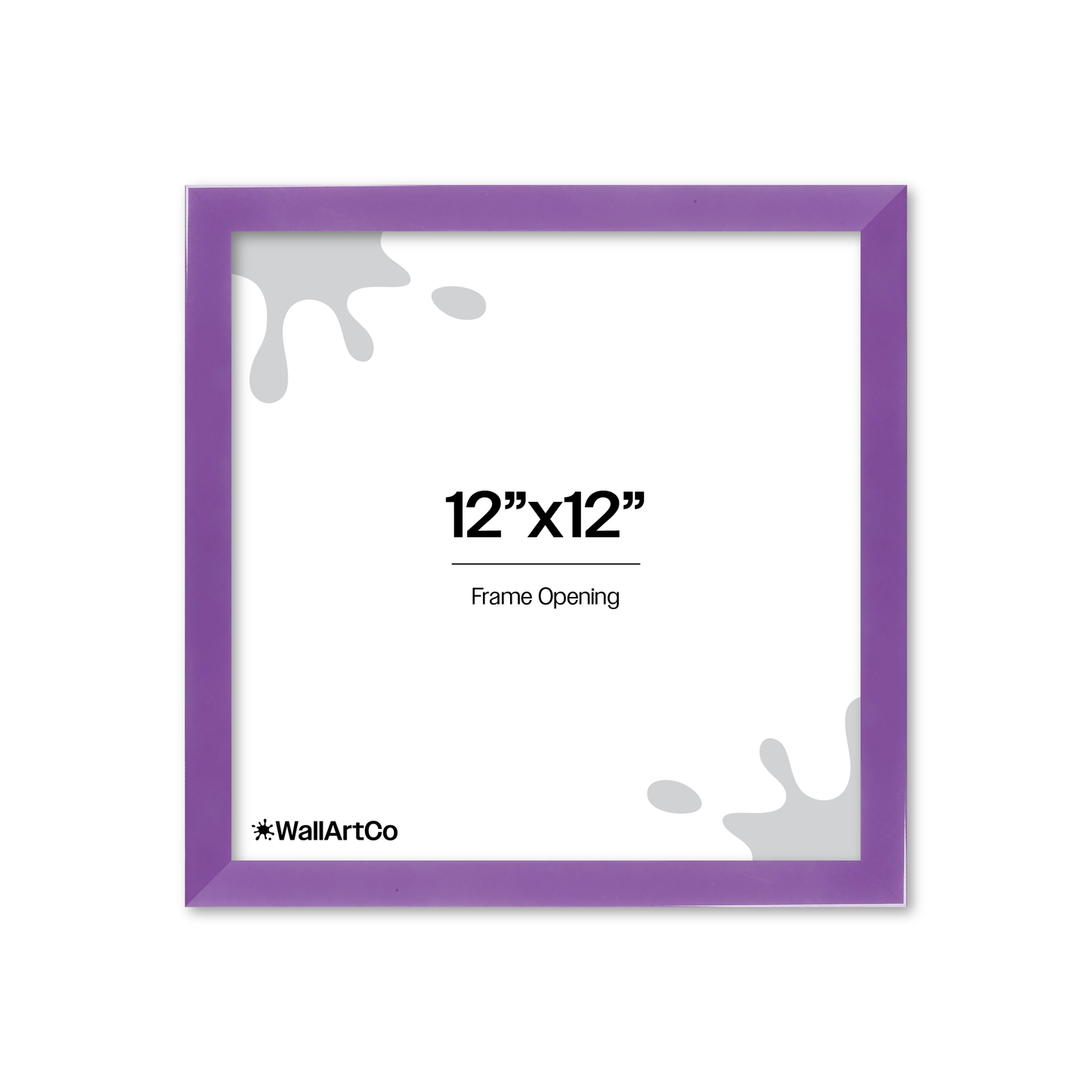 The Head Turner - Purple Picture Frame