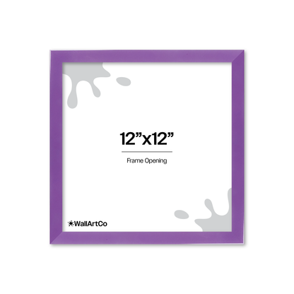 The Head Turner - Purple Picture Frame