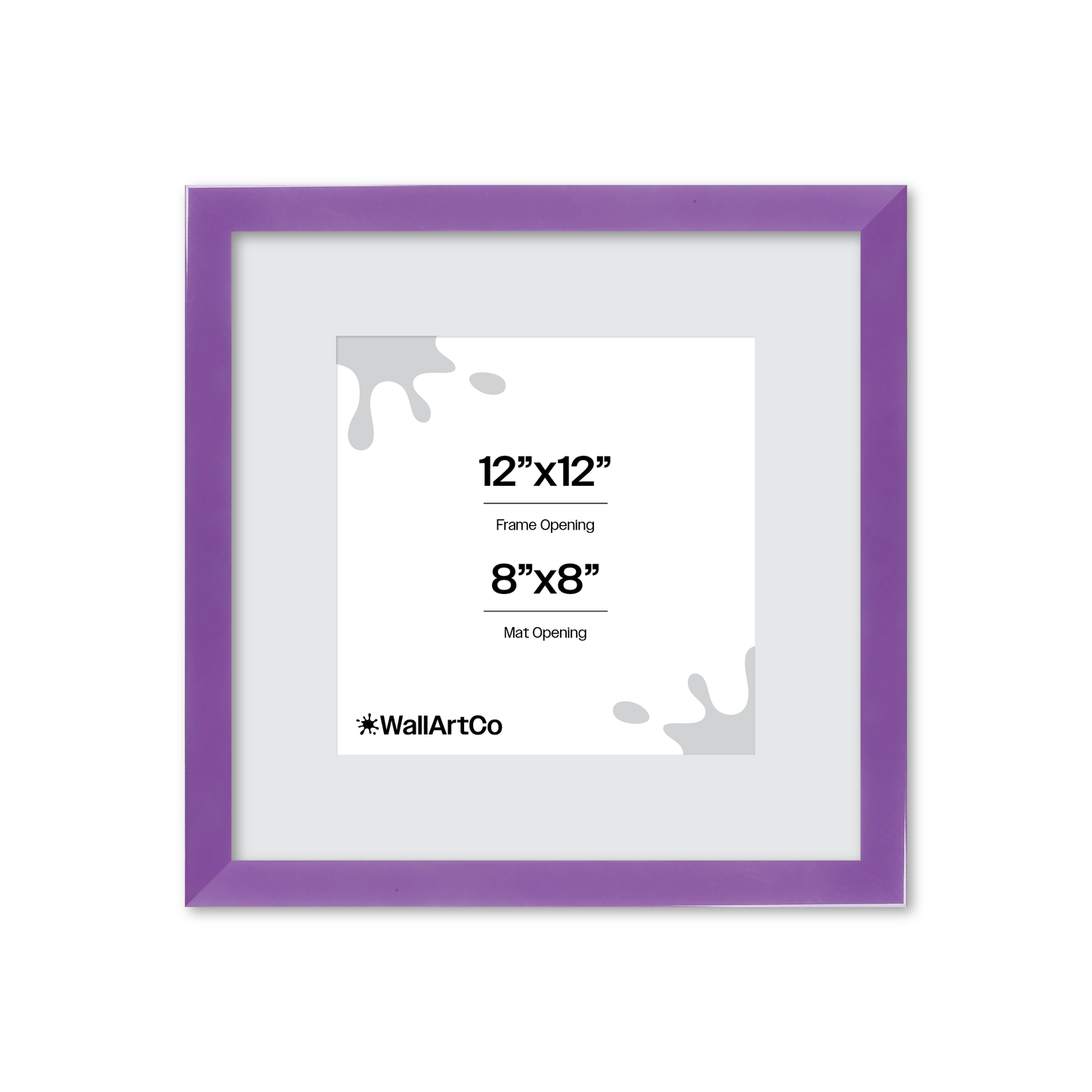 The Head Turner - Purple Picture Frame