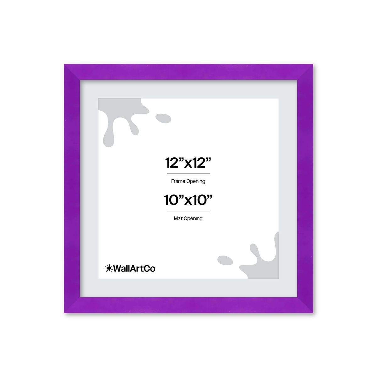 The Head Turner - Purple Picture Frame