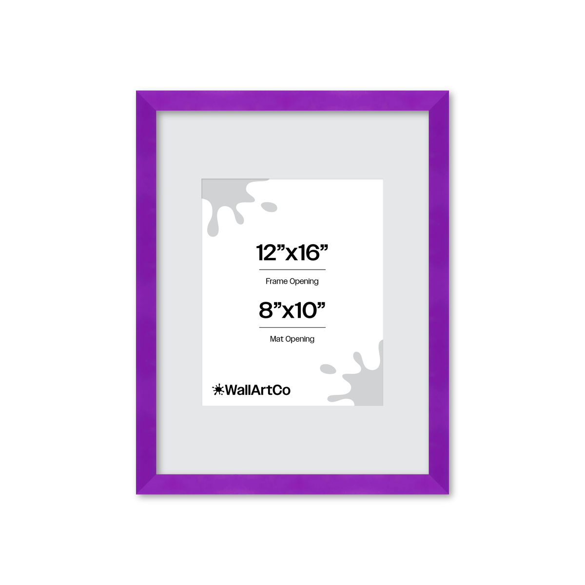 The Head Turner - Purple Picture Frame