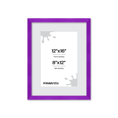 The Head Turner - Purple Picture Frame