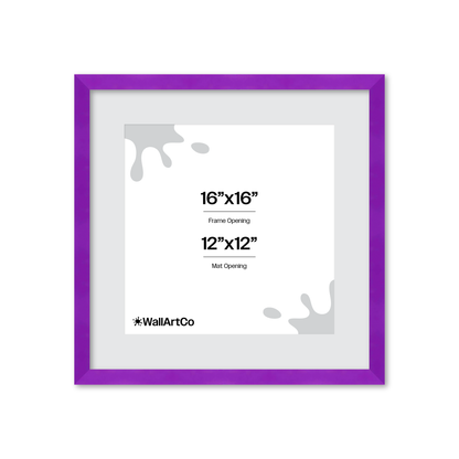 The Head Turner - Purple Picture Frame
