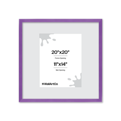 The Head Turner - Purple Picture Frame