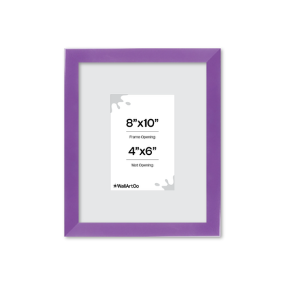 The Head Turner - Purple Picture Frame